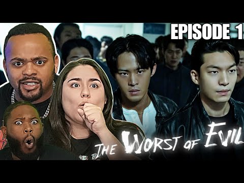 MORE KDRAMA HEAT!  The Worst of Evil Episode 1 Reaction - First Time Watching |  최악의 악