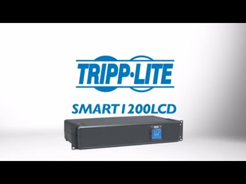 Tripp Lite Smart1200lcd Ups System Youtube