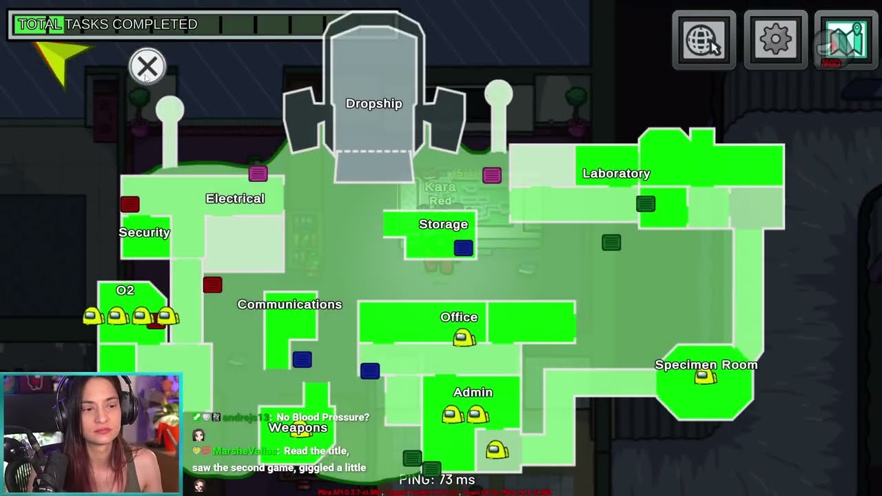 В игре AMONG US Town of Us с участием Dumbdog, xChocobars, SteveSuptic, Baycon, 5up, Junkyard и д...