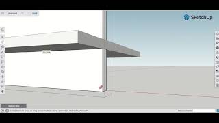 3 Adding a 100mm Radius corner SKETCHUP FREE