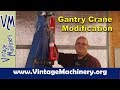 Gantry Crane Top Beam Lifting Modification