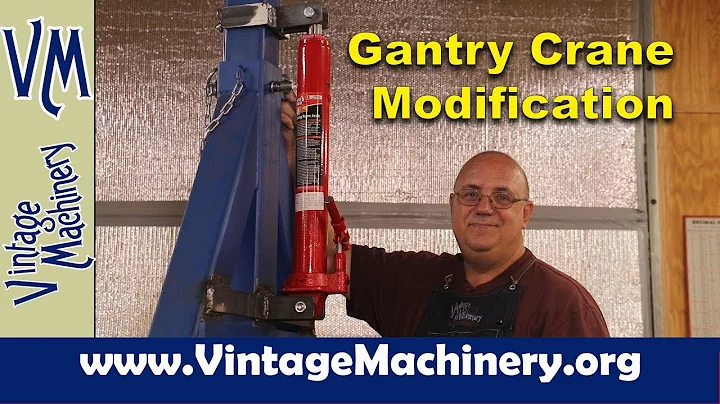 Gantry Crane Top Beam Lifting Modification