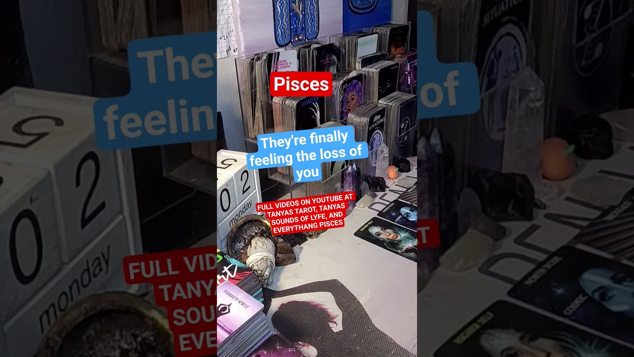 Рыбы, они наконец-то чувствуют твою потерю #piscestarot #pisces #tarot #tarotreading