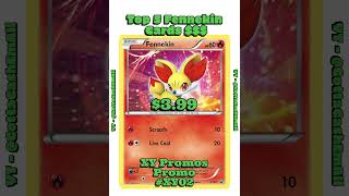 Top 5 Rarest Fennekin Pokémon Cards! 🔥 #pokemon #pokemoncards #pokémon #pokemontcg #top5 #tcg