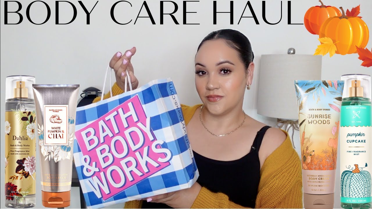 BATH & BODY WORKS FALL BODY CARE HAUL 2021 PT 2 SMELL YUMMY THIS FALL SEASON! YouTube
