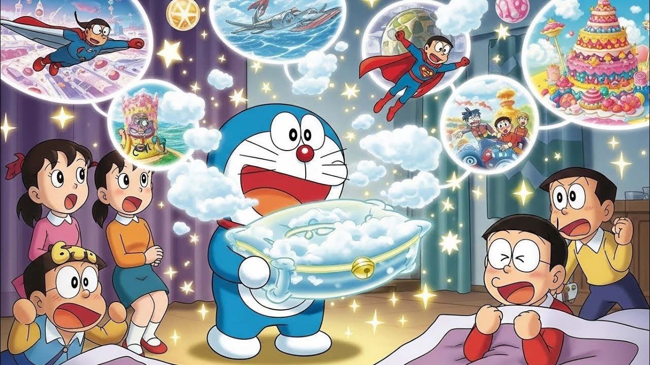 Doraemon and the Dream-Delivery Pillow! 💤📦 | Funny & Magical New Cartoon Episode”