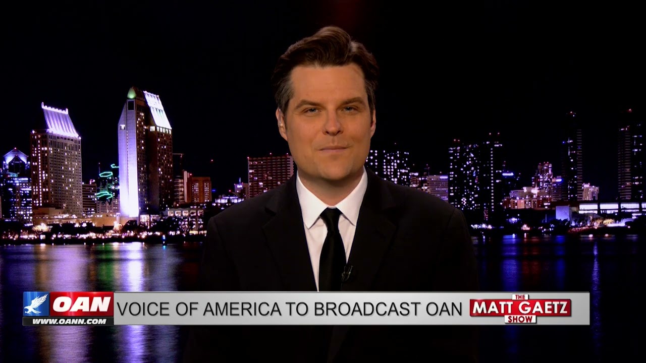 OAN Teams Up with Voice of America | Matt Gaetz Applauds USAGM Partnership