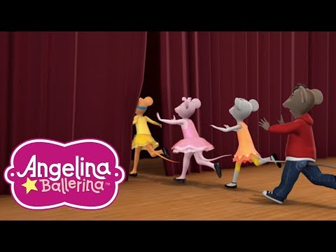 Angelina Ballerina Brasil 👻 O Fantasma do Teatro 🎃 Contos de Halloween
