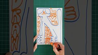 Illustrator Hand Draws Poster for Live Drawing Event #drawing #illustration #artist #handdrawn
