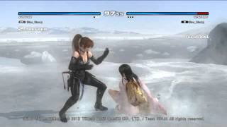DOA5(PS3®) KASUMI vs KOKORO (test upload)