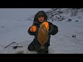 МОРСКАЯ РЫБА СО ЛЬДА / ЧЕМ ХУЖЕ ПОГОДА, ТЕМ ЛУЧШЕ КЛЁВ / SEA FISH FROM ICE