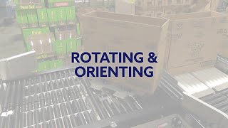 Rotating & Orienting  Shuttleworth Product Handling