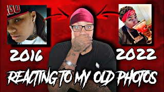 REACTING TO MY OLD INSTAGRAM PHOTOS *CRINGE* 