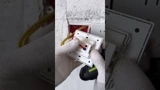 Install 🥰 #electrical #diy