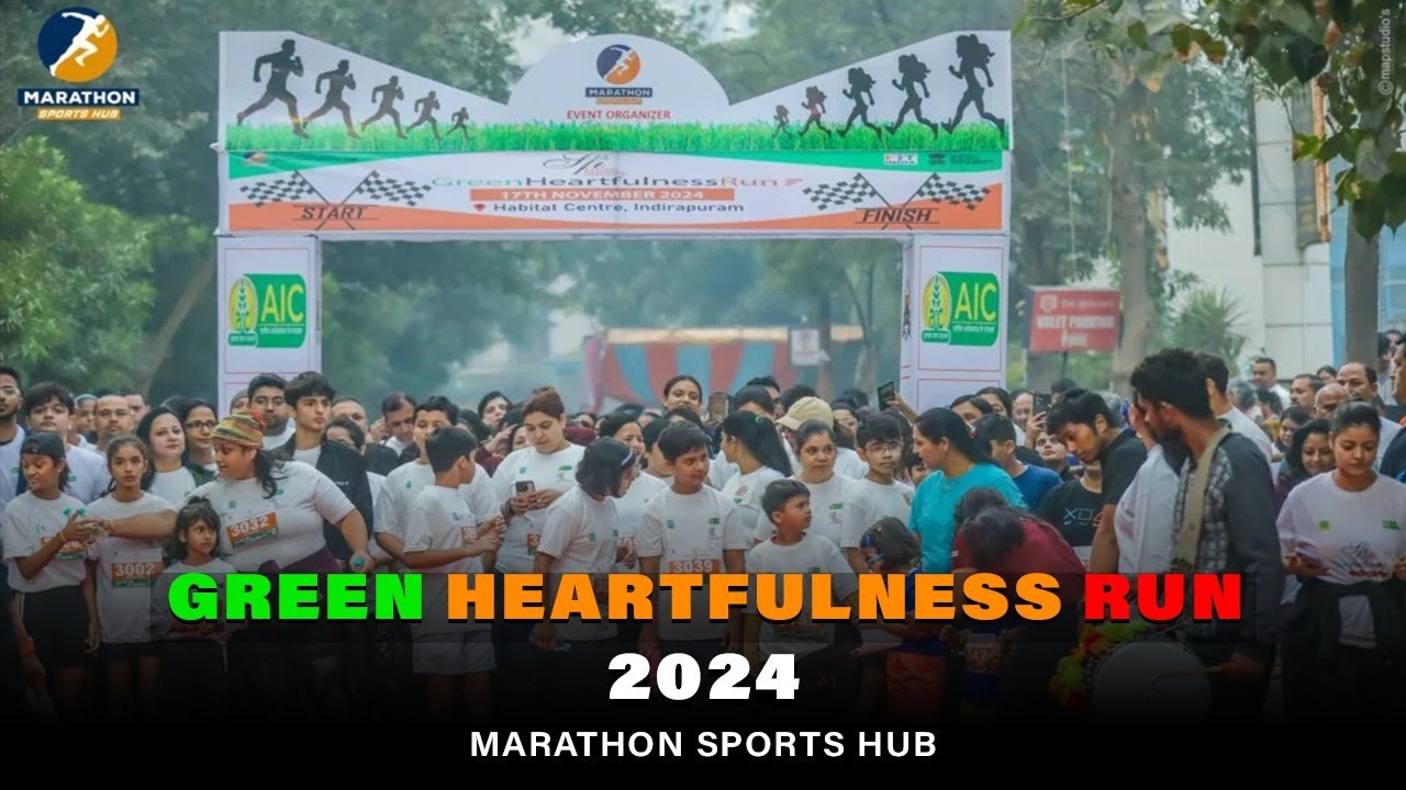 Green Heartfulness Run-2024 l Best Running Event | 17th Nov 2024 l Marathon Sports Hub