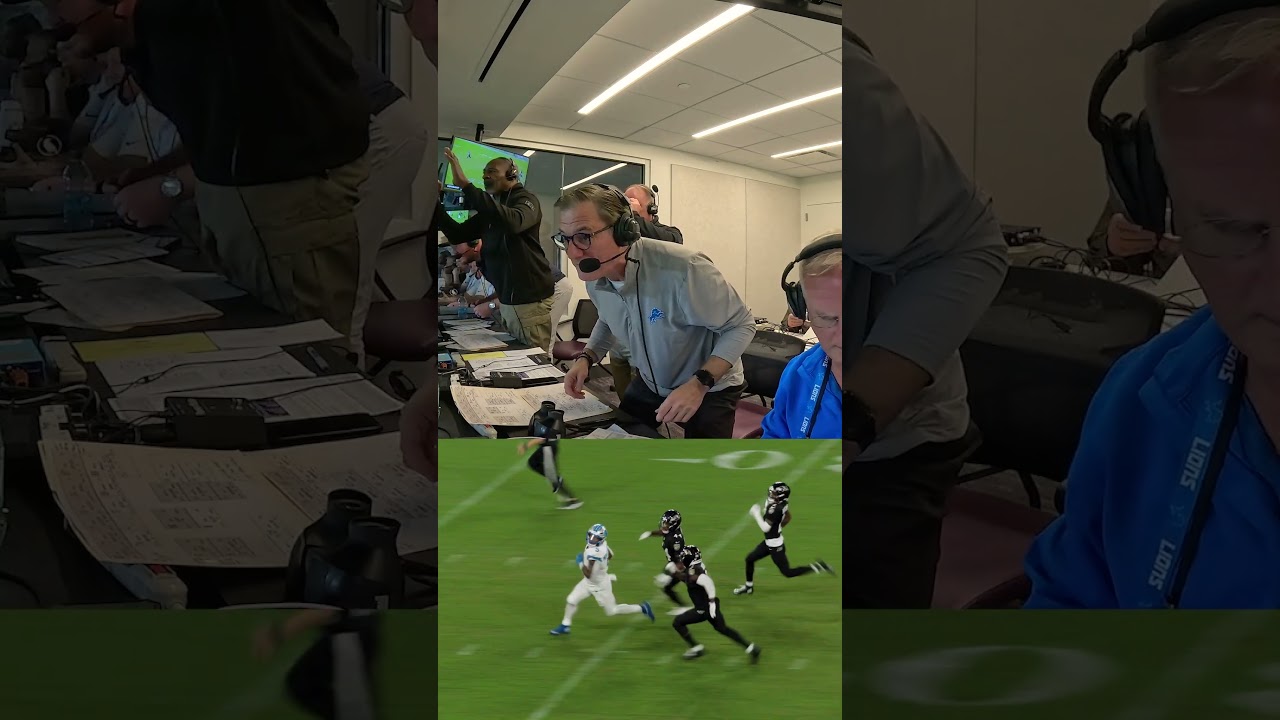 Dan Miller on the call for David Montgomery's BIG run ‼️ | Detroit 