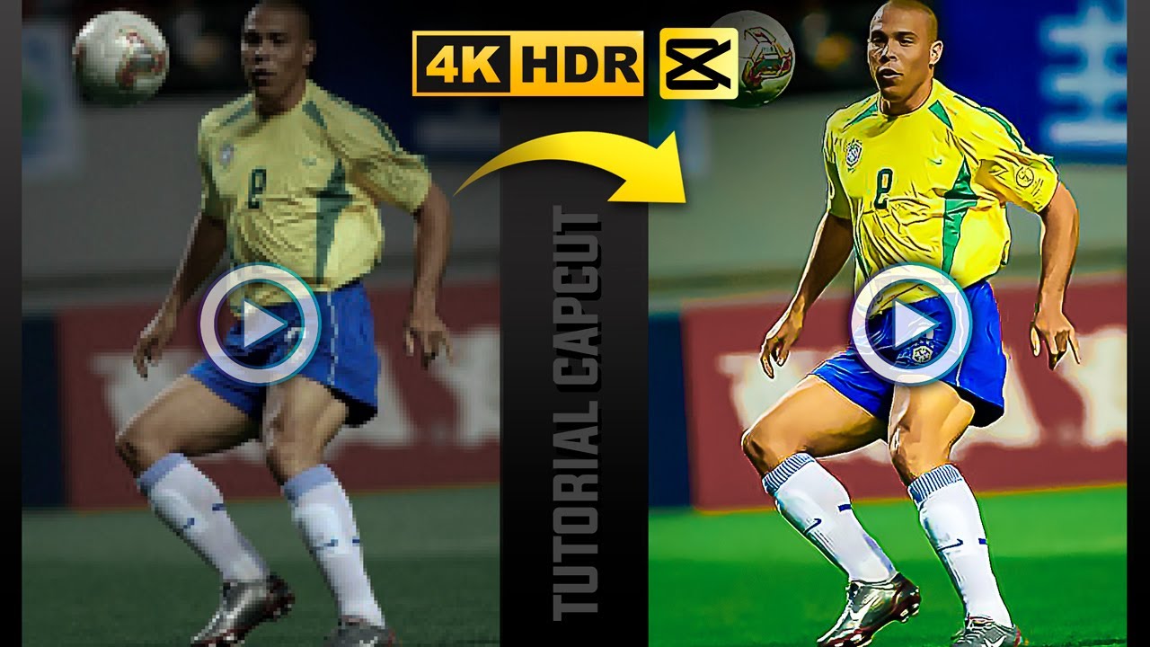 TUTORIAL CAPCUT HDR CC 4K QUALITY - Football Edits Soccer Clips ...