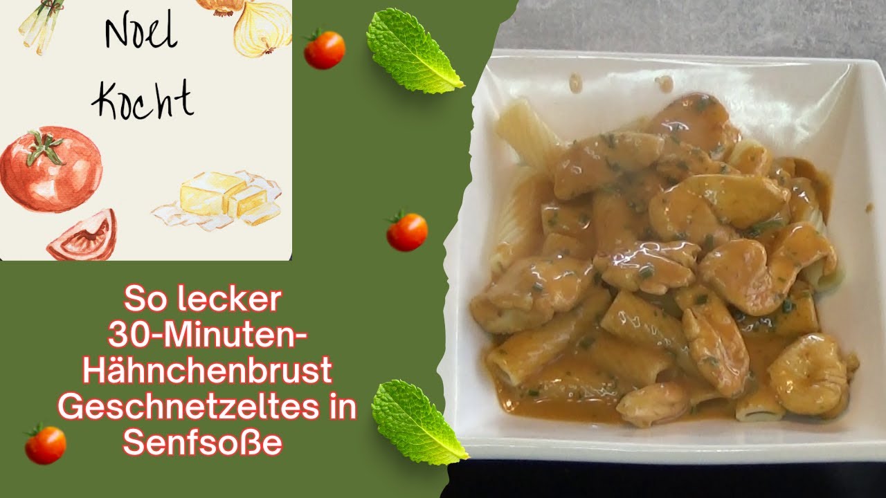 schnelles und super leckeres ❤Hähnchenbrust Geschnetzeltes in Senfsoße Rezept für jeden Tag