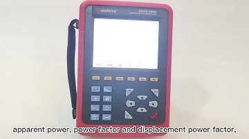 Huazheng HZCR-5000 3 Phase Power Quality Analyzer