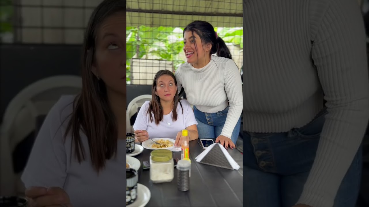 Invito a su amiga a comer y al final la delataron de esta forma