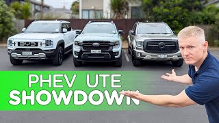 Ranger Vs Shark Vs Gwm Which Phev Ute Wins