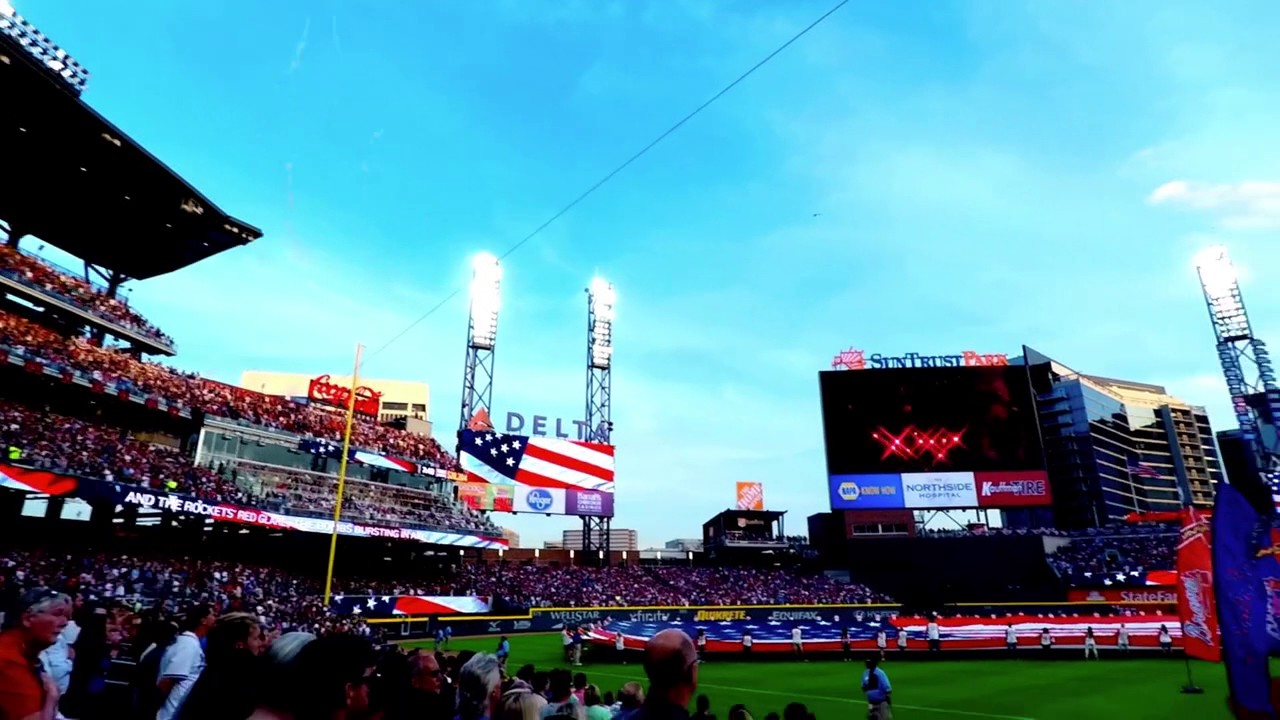 Braves (Suntrust Park) Home Opener 2017