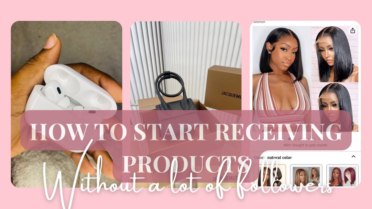 How To Get Packages And Brand Collabs Without A lot Of Followers.🤑