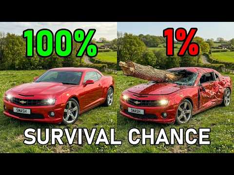 Survival Chance Crashes | BeamNG.drive Ep.58