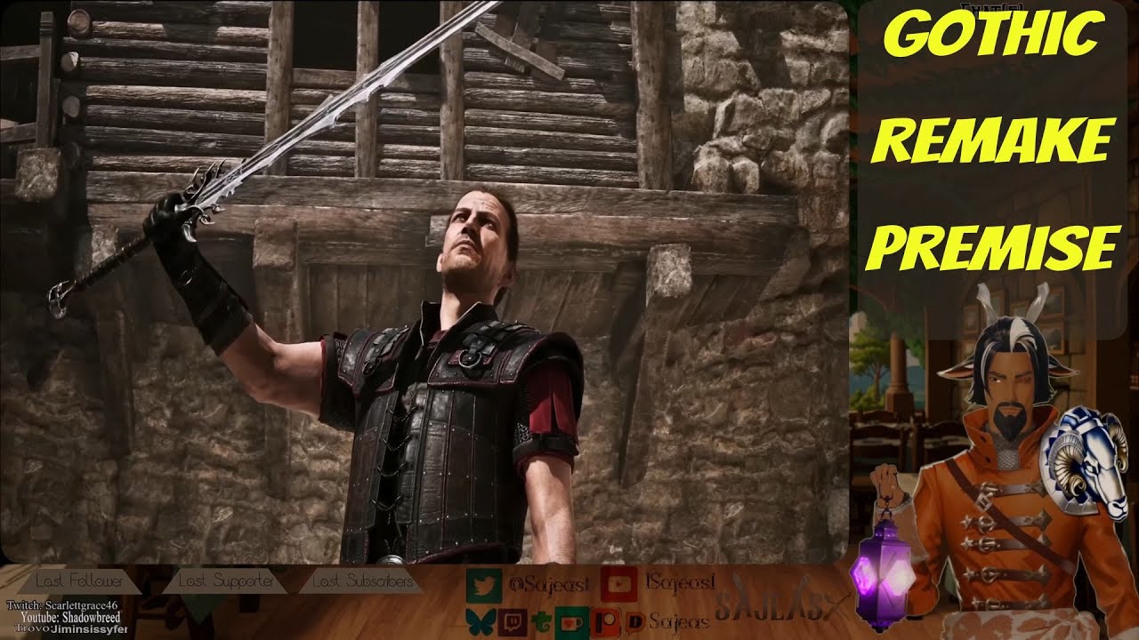 Vtuber Reacts to Gothic 1 Remake - Gameplay Release Window Trailer - Honest Reaction!