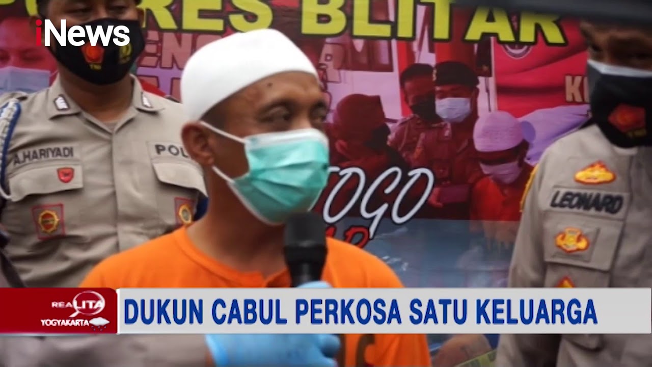 Perkosa Satu Keluarga, Dukun Cabul di Blitar Diringkus Polisi - Realita 25/02