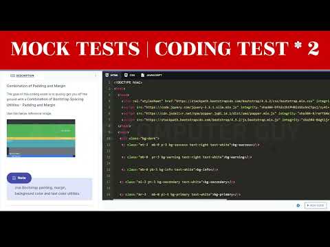 Mock Tests | Coding Test 2 | Combination of Padding and Margin |  AYTCG  | #nxtwave #ccbp
