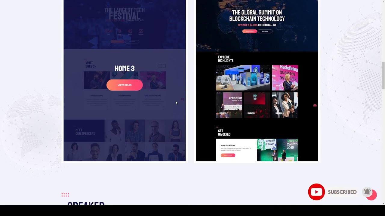 Spker - Conference and Event WordPress Theme 15 schedule Makimura