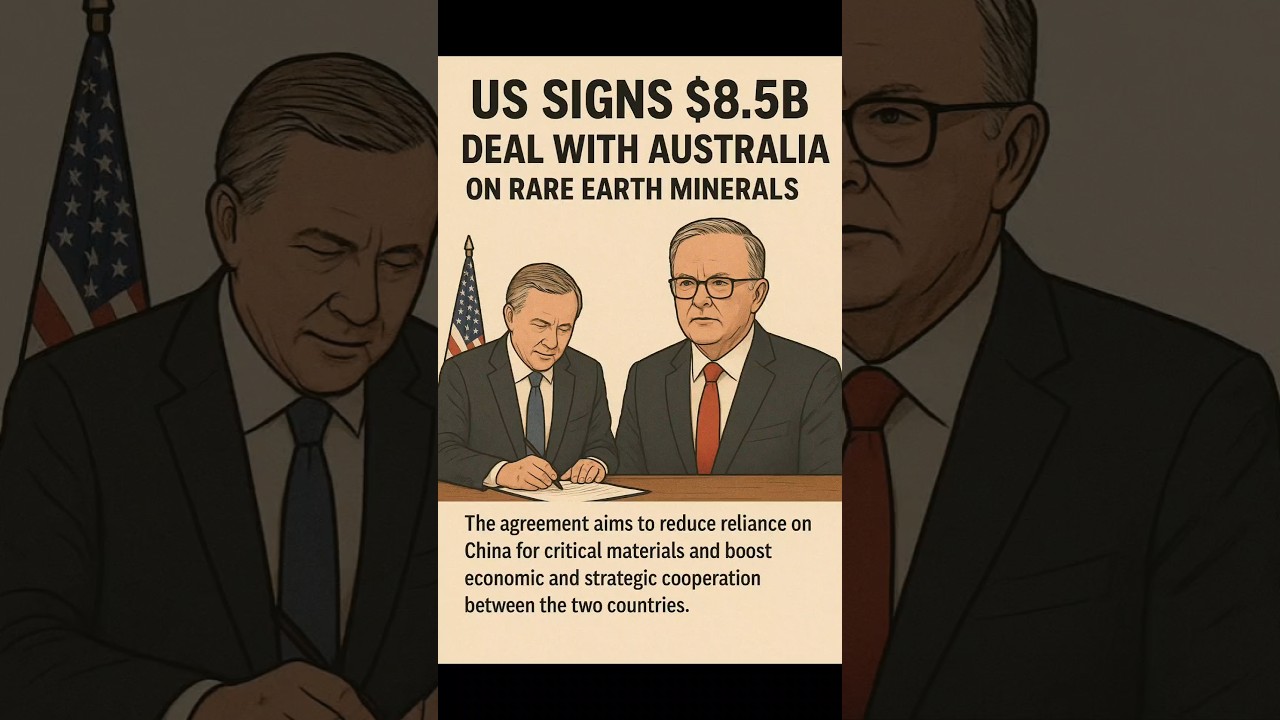 US Signs $8.5B Deal With Australia 