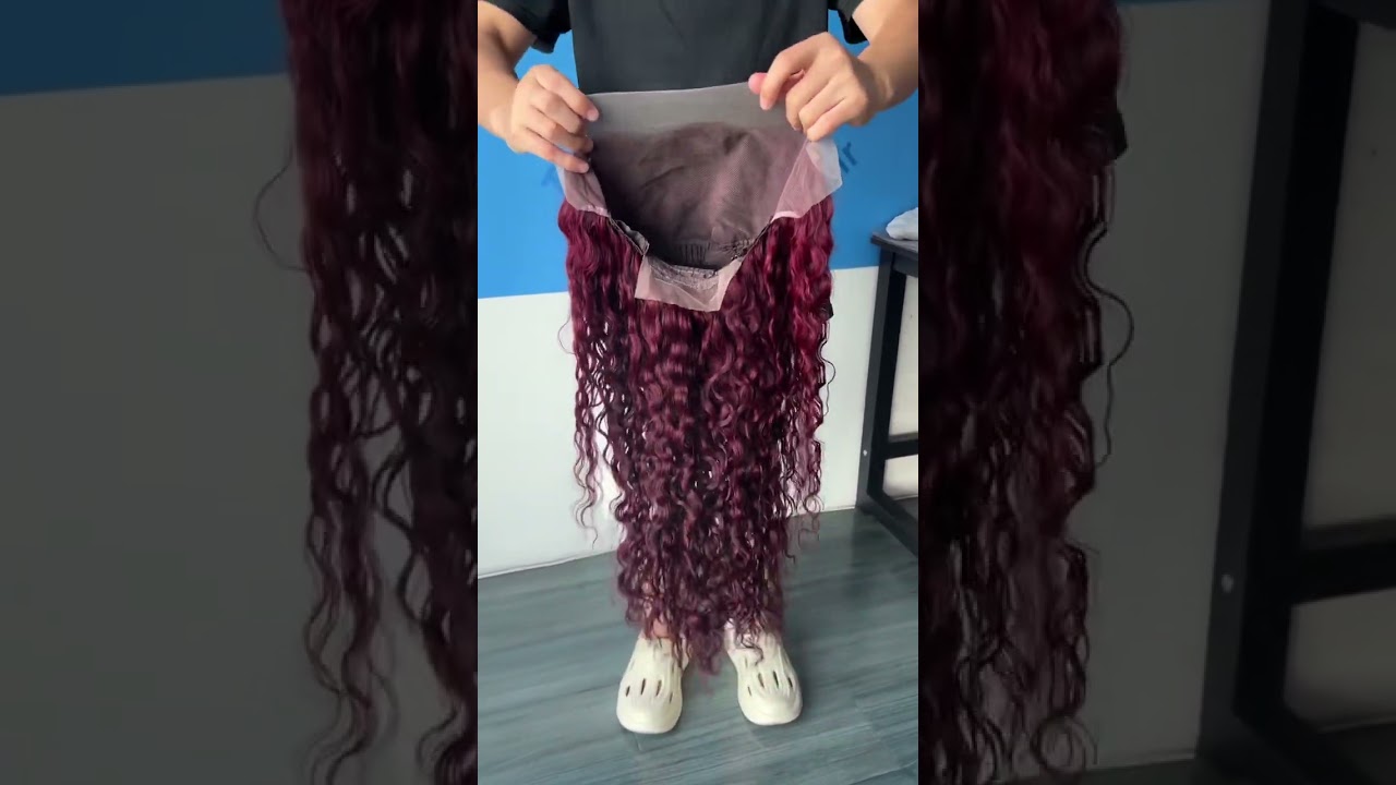 13x6 hd lace wig 99j color 