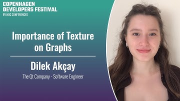 Importance of Texture on Graphs - Dilek Akçay - Copenhagen DevFest 2023