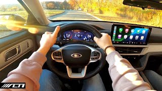 Famous 2025 Ford Explorer Active POV Drive Impressions /// An Improved EcoBoost 4 Cylinder? Wealth
