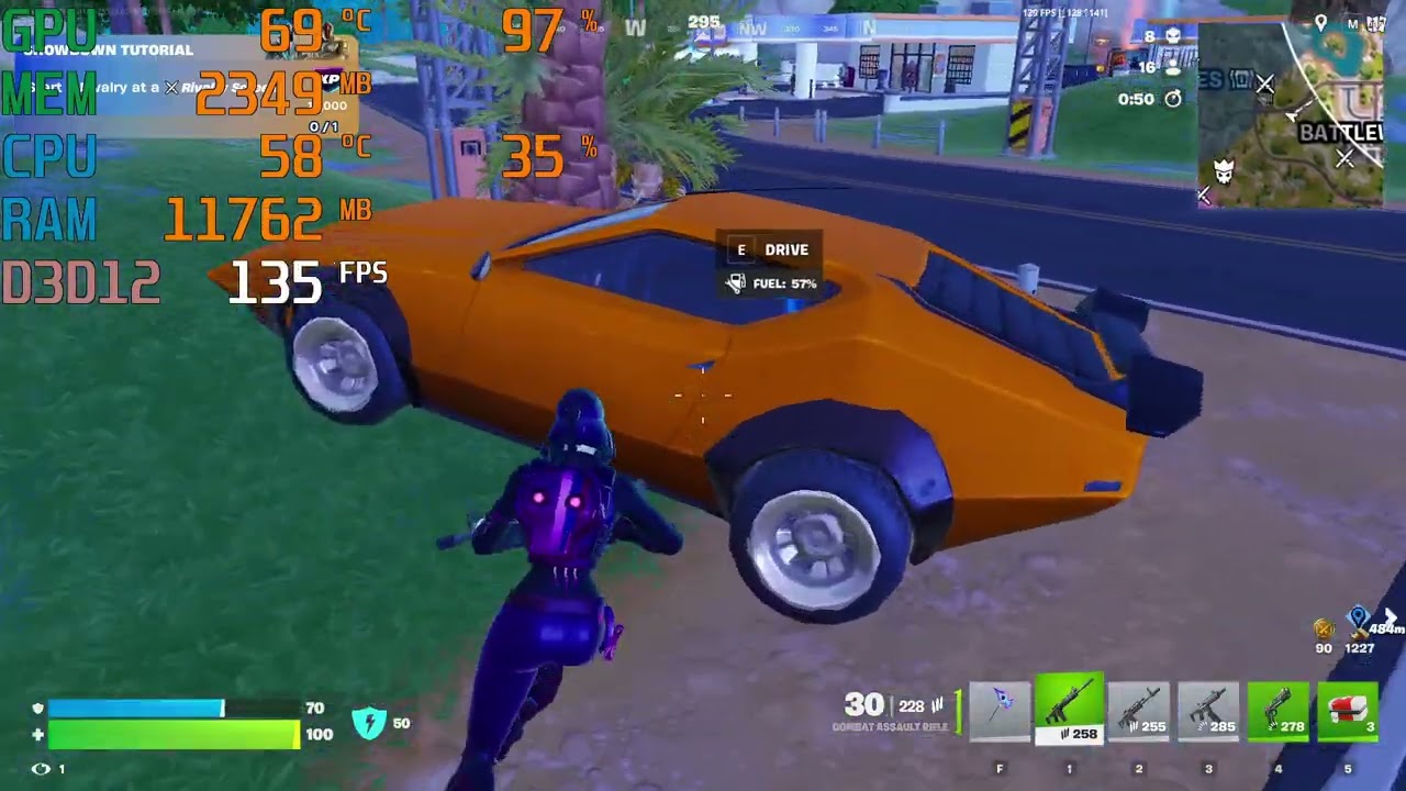 Fortnite | Ryzen 5 3600 GTX 1050 Ti | 1080p Performance Mode - YouTube