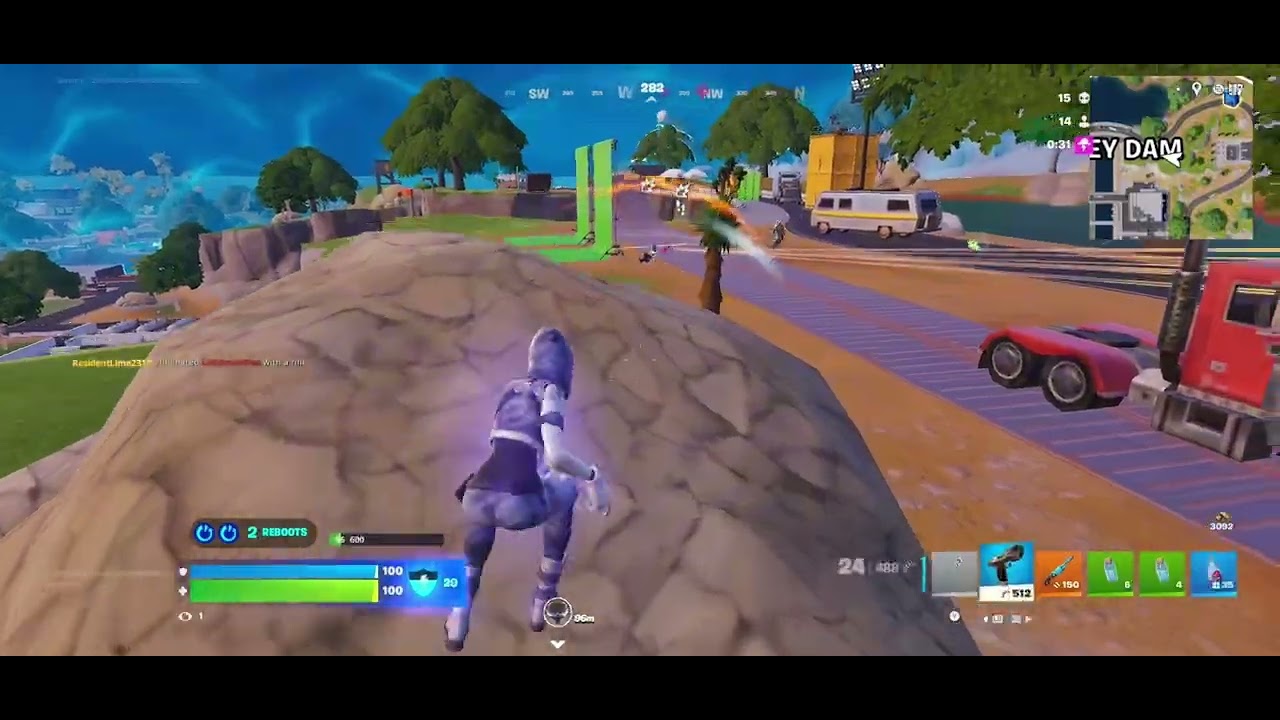 Reaload zero build chapter 7 high kill gameplay 25 eliminations