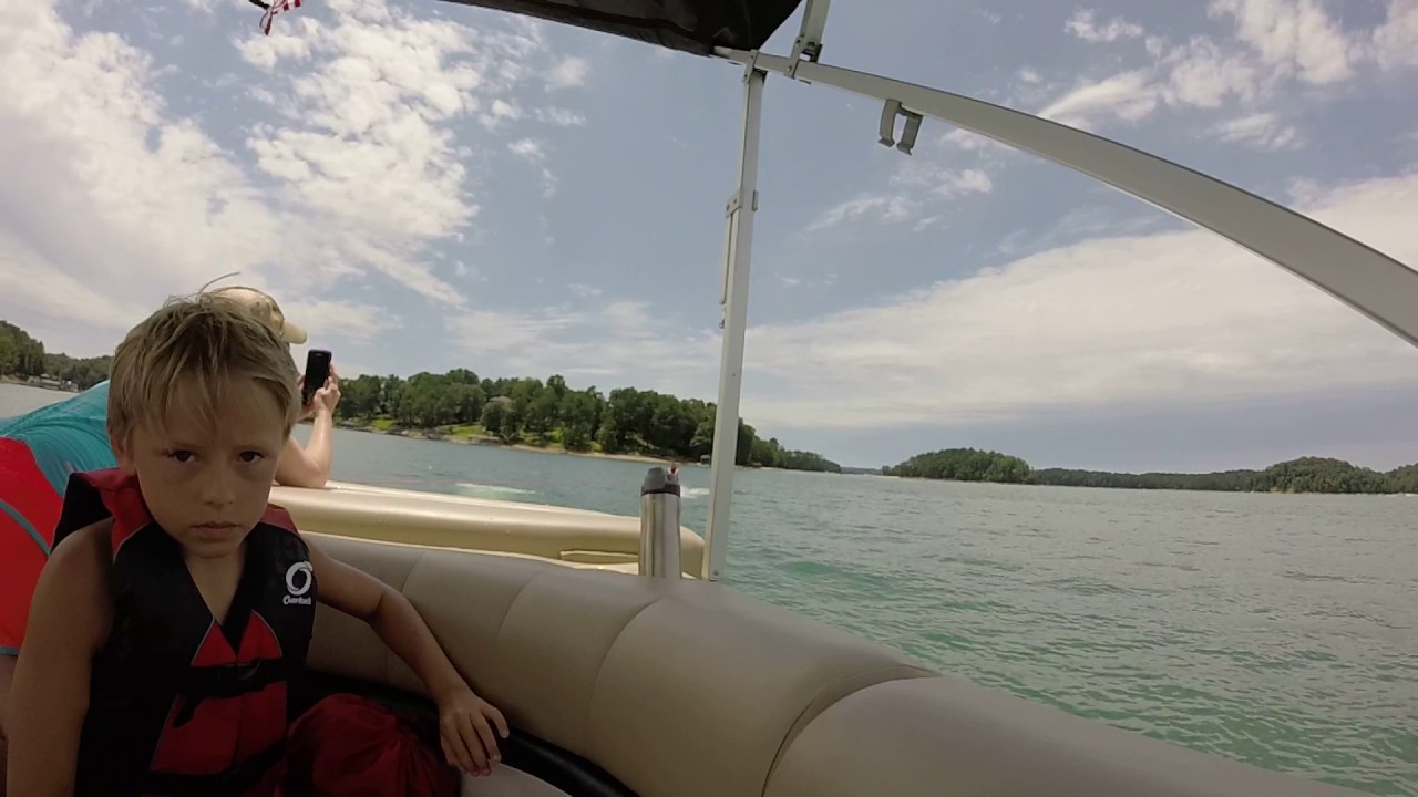 June 25 Tubing and Skiing Lake Lanier 2 YouTube