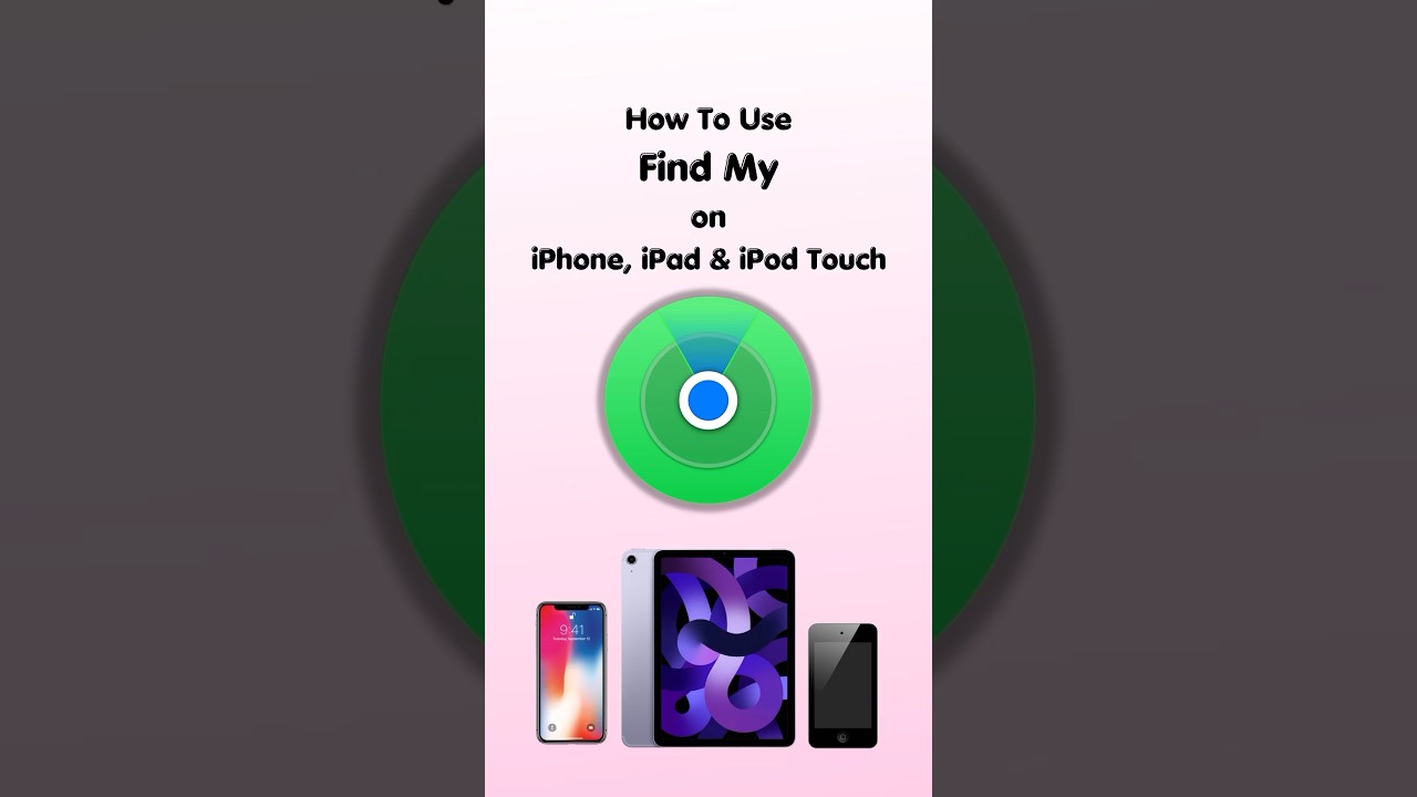 How To Use Find My on iPhone, iPad and iPod Touch in 2023! #apple