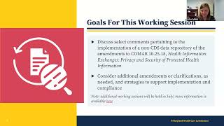Working Session: Informal Draft Regulatory Amendments - July 23, 2024