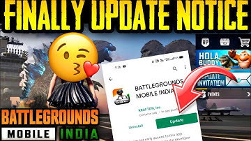 🤩🔥Finally Bgmi 1.6 update Notice is here | Bgmi 1.6 update official release date |Tamil Today Gaming
