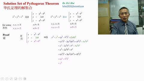 Solution set of Pythagorean Triples