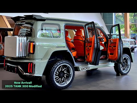 First Look! 2025 GWM Tank 300 Premium Modified - Exterior and Interior Details