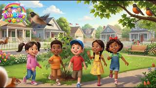 Here We Go Round The Mulberry Bush   Fun Kids Song for Toddlers &amp; Nursery Rhymes