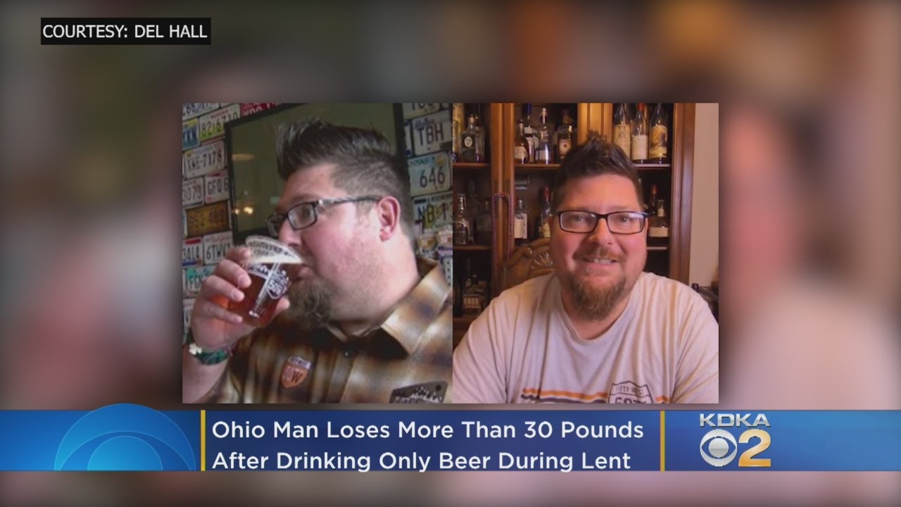Ohio Man Loses More Than 30 Pounds Drinking Only Beer During Lent