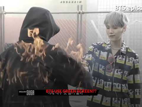BTS using green screen😏