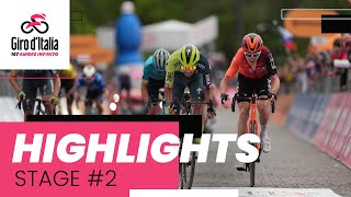 Giro d'Italia 2024 | Stage 2: Highlights image
