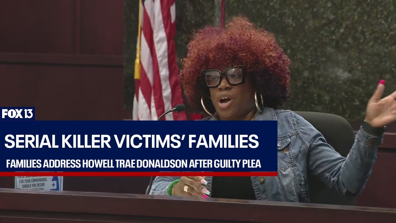 Seminole Heights serial killer victims’ families address accused killer following guilty plea