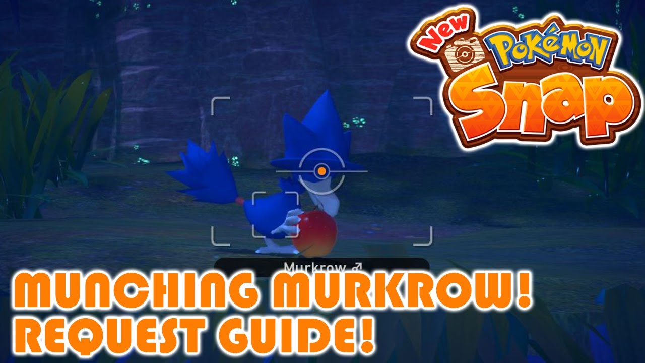 Munching Murkrow! Request Guide! - New Pokemon Snap!